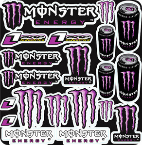 MotoSTKTuning Sticker- 몬스터-E1 -국내주문생산방식!!!오토바이스티커!!