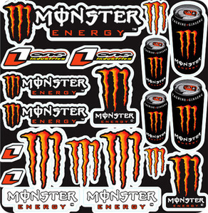 MotoSTKTuning Sticker- 몬스터-F1 -국내주문생산방식!!!오토바이스티커!!