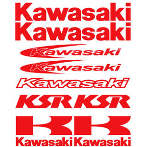 MotoSTKCutting Sticker- 가와사키-B -국내주문생산방식!!!오토바이스티커!!